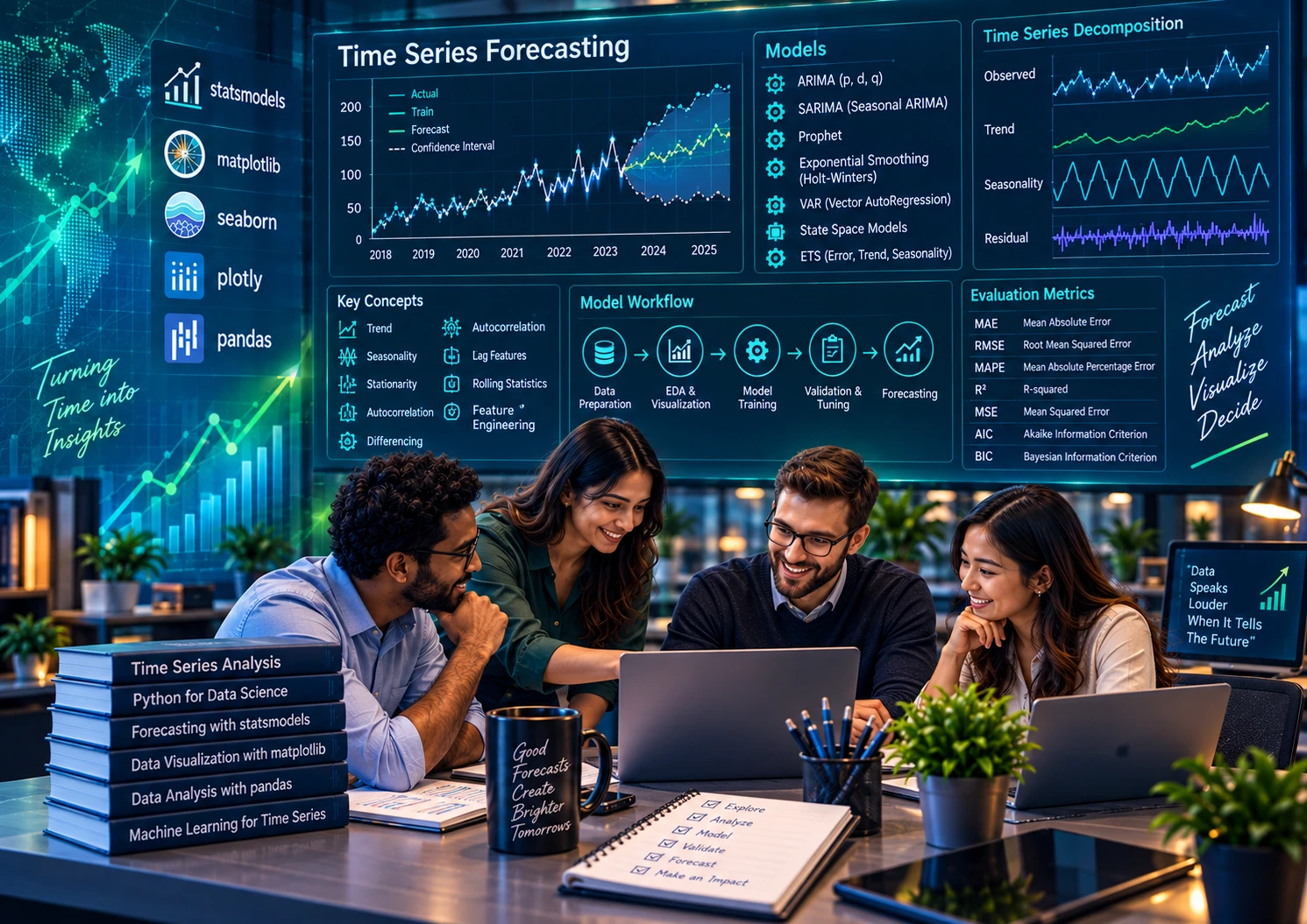 Machine Learning Time Series training