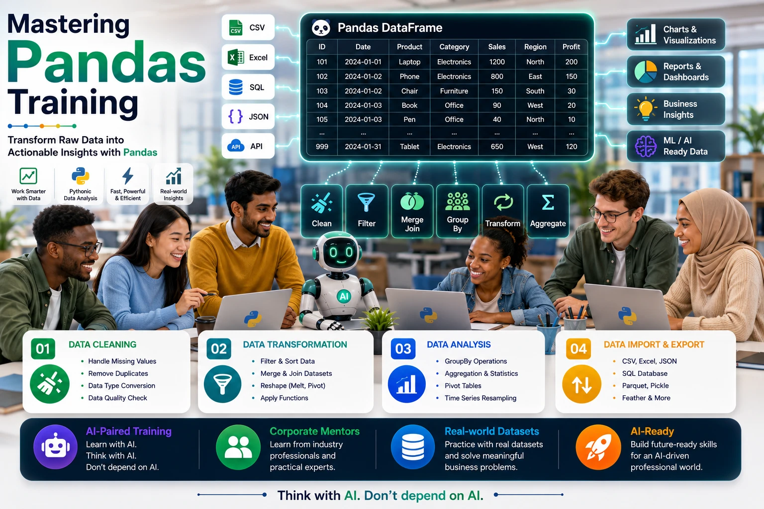 Mastering Pandas training